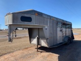 CHAPARRAL 6' X 18' 3 HORSE TRAILER, GN, TA,