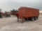 16' SHOPBUILT GRAIN TRAILER, GN, HYD.