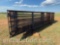 10-24' HD FREESTANDING CATTLE PANELS, 1-12' GATE