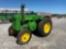 1945 JD MODEL D TRACTOR, 16.9R30 RUBBER,