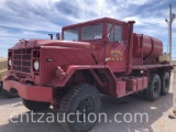 1984 AM GENERAL 6X6 HEAVY BRUSH TRUCK,