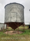 COLUMBIA GRAIN BIN WITH CONE,