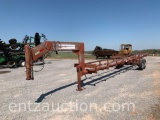 RED RHINO 40' GN INLINE HAY TRAILER, TA, (R) NO TITLE