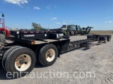 2013 TRAIL-EZE HYD. DETACH EQUIPMENT TRAILER,