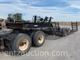 ADJUSTABLE COMBINE TRAILER (HAULED A JD 9750