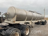 1978 HEIL TANKER TRAILER, APPROX. 4500 GAL., HONDA