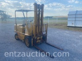 CAT V60B FORKLIFT, TOW MOTOR, 6,000LB., GAS,