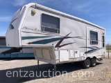 2000 ALUMA LITE BY HOLIDAY RAMBLER 26' TRAVEL TRAILER,