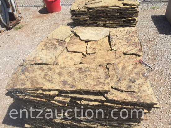 PALLET OF OKLAHOMA FLAGSTONE ROCK