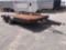 18' UTILITY TRAILER, TA, STEEL FLOOR,