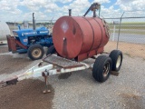 SHOPBUILT 500 GALLON FUEL TRAILER, TA,