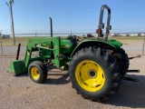 1998 JD 5310 TRACTOR, OPEN STATION, ROPS, 3PT,