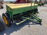 JD 1680 WHEAT DRILL, DOUBLE BOX FOR GRASS SEED