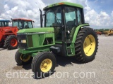 1993 JD 6400 TRACTOR, 2WD, 3 PT, 540 PTO, CAB AND AIR,