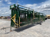 ARROWQUIP PORTABLE CATTLE SYSTEM, 8' ADJUSTABLE