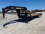 2016 DIAMOND T FLATBED TRAILER, GN, 102' X 20'