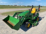 2014 JD 1025R TRACTOR, 60