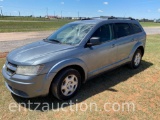 2010 DODGE JOURNEY MINIVAN, GAS,