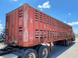 HOBBS GROUND LOAD CATTLE TRAILER