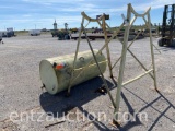 500 GALLON FUEL TANK WITH STAND AND METER,
