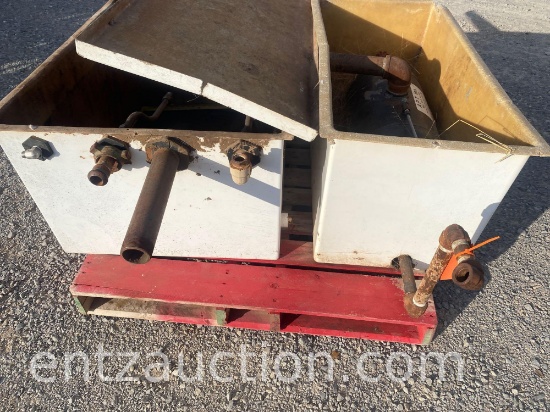 FARMASTER STOCK TANK AND 2 ENVIROMENTAL TANKS