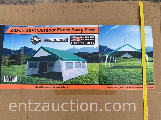 20' X 20' OUTDOOR EVENT PARTY TENT, UNUSED