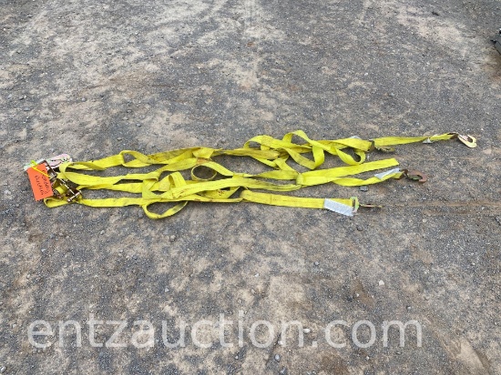 2 SETS OF TOW DOLLY STRAPS