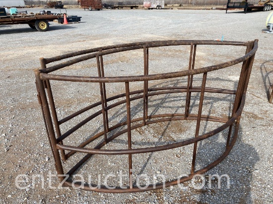 ROUND BALE HAY FEEDER