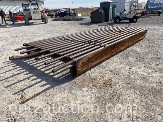 90" X 18' CATTLE GUARD