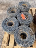 ROLLS OF HI TENSIL BARB WIRE ***SOLD TIMES THE