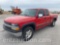 2002 CHEVY Z71 1500 PICKUP, EXT. CAB, V8,