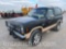 1987 FORD BRONCO II, 4X4, V6, GAS, AUTO OD.
