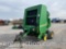 JD 467 ROUND BALER, NET***MONITOR IN OFFICE***