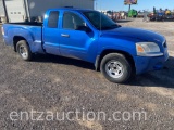 2007 MITSUBISHI RAIDER PICKUP, 2X4, SUPERCAB,