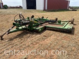 JD 1518 ROTARY MOWER, DOUBLE FOLD, 1000 PTO