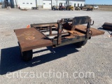 SHOPBUILT WELDING TRAILER, SINGLE AXLE,