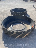 TRACTOR TIRE FEED TROUGHS ***SOLD TIMES THE