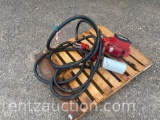 FILL RITE PUMP WITH 20' OF FUEL HOSE AND NOZZLE