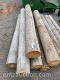 WOOD CORNER POSTS, 8' X 8