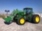 1993 JD 7800 TRACTOR, FWA, 3PT, PTO, TRIPLE