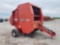 2008 MASSEY FERGUSON (HESSTON) 1756 ROUND BALER,