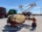 CENTURY 500 GALLON SPRAY RIG, 56' BOOMS, HYD.