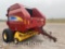 2010 NEW HOLLAND BR 7090 ROUND BALER, NET AND