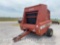HESSTON 560 ROUND BALER, TWINE, ***MONITOR IN