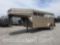 2002 CALICO 14' GN STOCK TRAILER, SA,