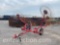 TONUTTI RCS8 8 WHEEL V-RAKE, PULL TYPE,