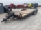 2012 DIAMOND 7' X 22' TILT BED TRAILER, TA,