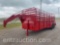 SHOPBUILT 6' X 20' STOCK TRAILER, GN, TA,