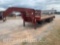 MAY 25' FLATBED GN TRAILER, 5' DOVETAIL,