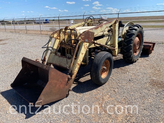 FORD INDUSTRIAL TRACTOR, 34 HP, 3PT, PTO WITH